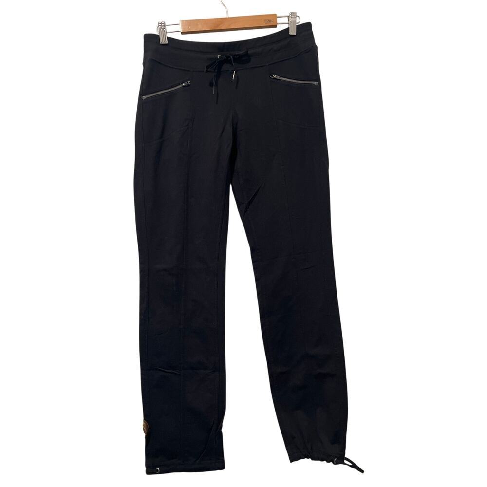 Women's Athleta Drawstring Waist and Ankle Jogger Pants Black Size S